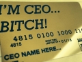 Custom Metal Credit Card