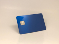 anodized blue metal credit card v3