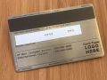 metal credit card blue steele