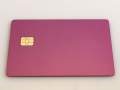 Pink Metal Credit Card