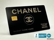 Chanel-inspired-Metal-Card-Design-