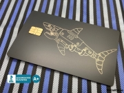 Mechanical-Shark-Bite-Metal-Credit-Cards