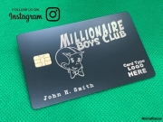 millionaire boys club metal card