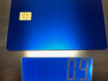 Anodized-Blue-Metal-Credit-Card-front-weight