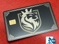 Royal Lion Metal Card Design