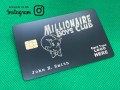 millionaire boys club metal card