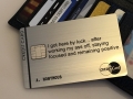 Brushed Stainless Steel Metal Card Coming Soon