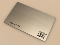 Brushed Stainless Steel Metal Template #2