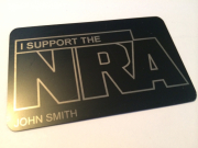 NRA Metal Black Card