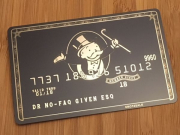 custom metal credit card money bags