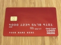 Red Metal Credit card Std Template #2