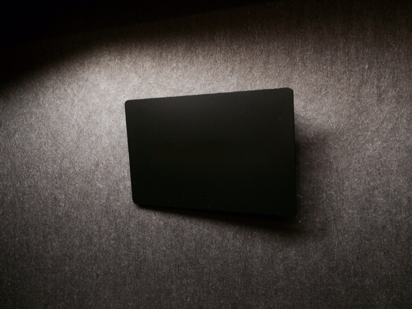 custom metal black card, metal credit card