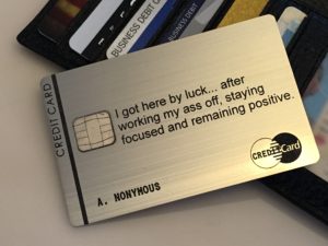 Download Custom Brushed Stainless Steel Metal Credit Card