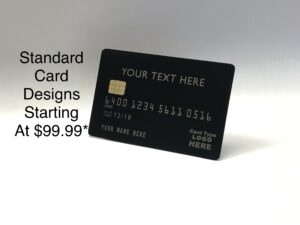 solid metal credit card