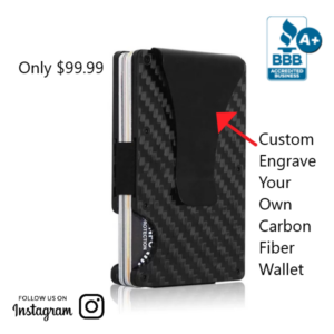 Custom Carbon Fiber Wallets