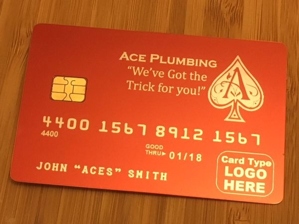 Custom Engraved Red Cards
