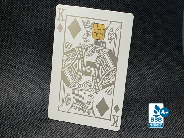 King of Diamonds Design (matte-white)