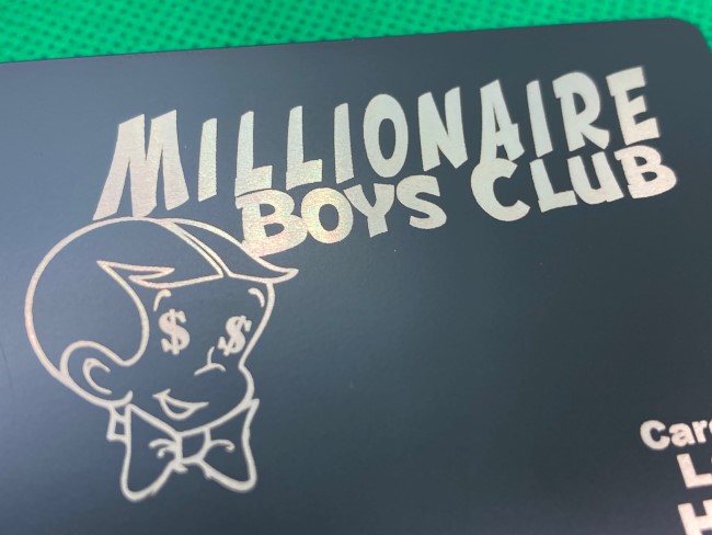Millionaire Boys Club Design (matte-black)