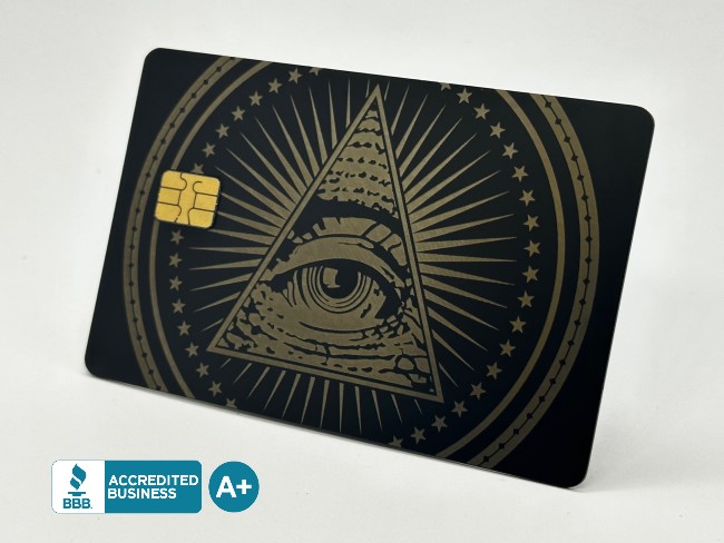 illuminati Membership Design (matte-black)