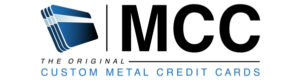 MCC Custom Metal Credit Cards Logo 2025